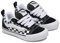 Vans Boys Knu Skool Checkerboard - Boys' Grade School Shoes Black/White