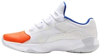 Jordan Mens AJ 11 CMFT Low - Basketball Shoes White/Blue/Orange