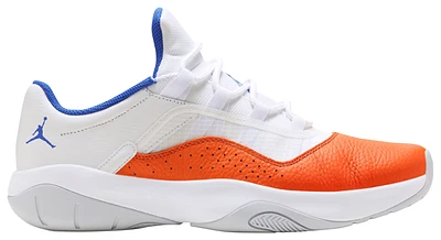 Jordan Mens AJ 11 CMFT Low - Basketball Shoes White/Blue/Orange