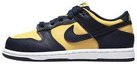 Nike Boys Dunk Low - Boys' Preschool Shoes Midnight Navy/Varsity Maize