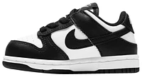 Nike Boys Nike Dunk Low - Boys' Toddler Shoes Black/White/White Size 04.0