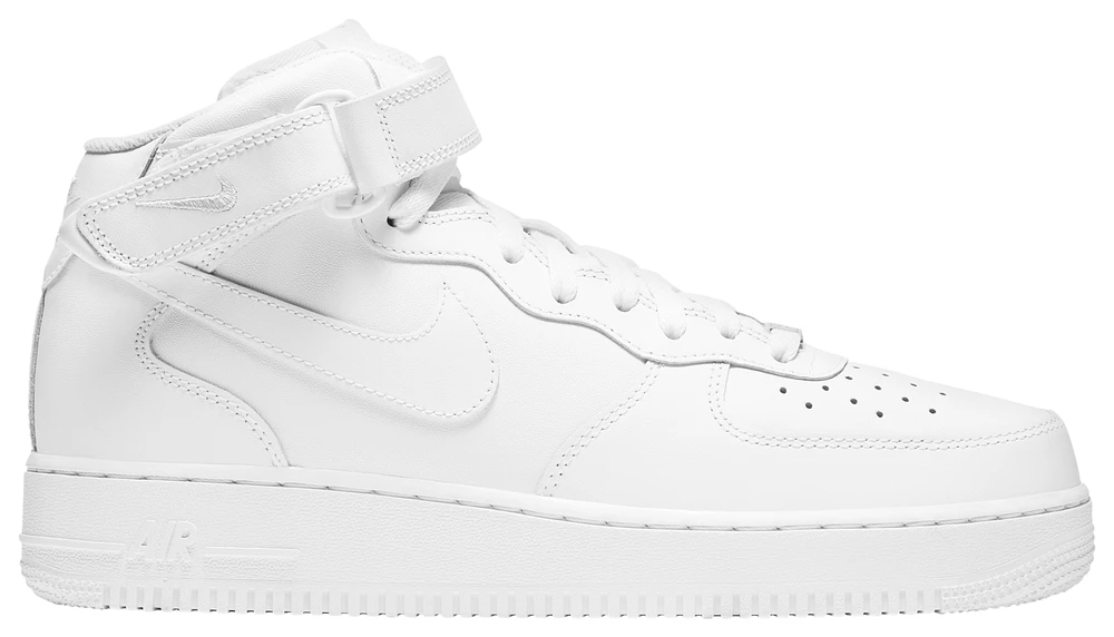 Nike Mens Air Force 1 Mid '07 LE - Basketball Shoes White/White