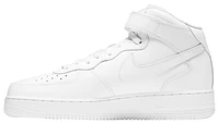 Nike Mens Air Force 1 Mid '07 LE - Basketball Shoes White/White