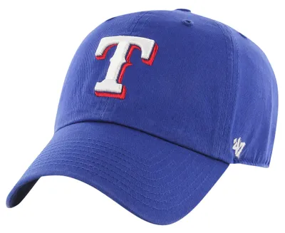 Women's '47 Brand Rangers Blue Haze Clean Up Hat