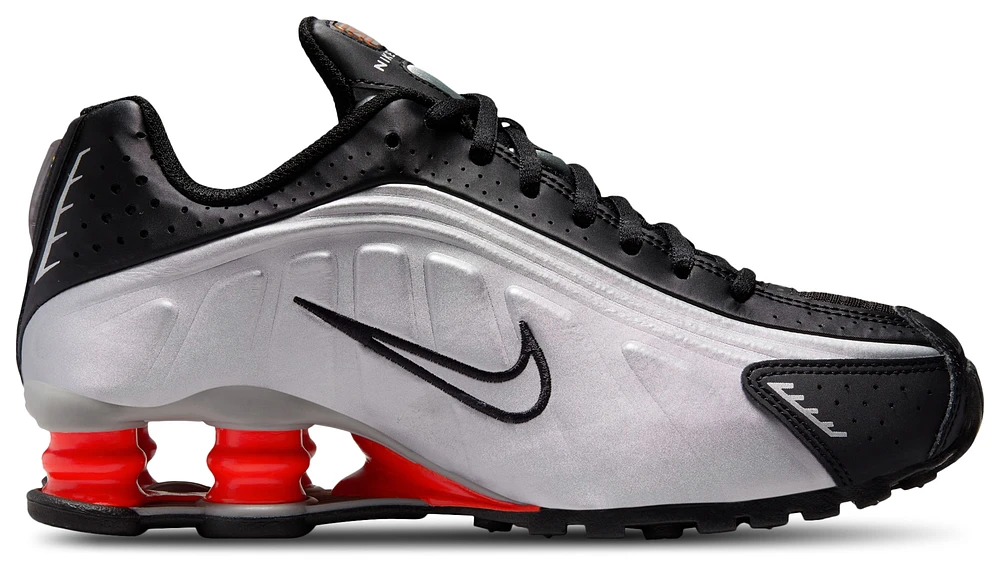 Nike Boys Shox R4 - Boys' Grade School Shoes Red/Silver/Black