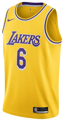 Nike Mens Lebron James Lakers Swingman Jersey