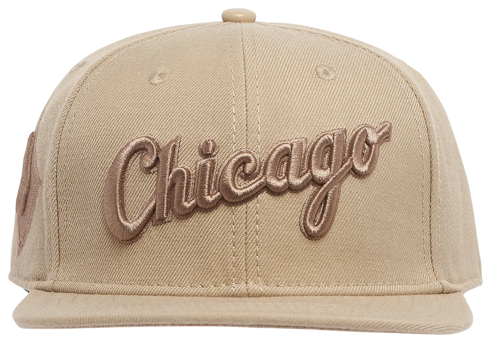 Pro Standard Mens Pro Standard White Sox Neutrals Snapback Cap - Mens Taupe/Taupe Size One Size