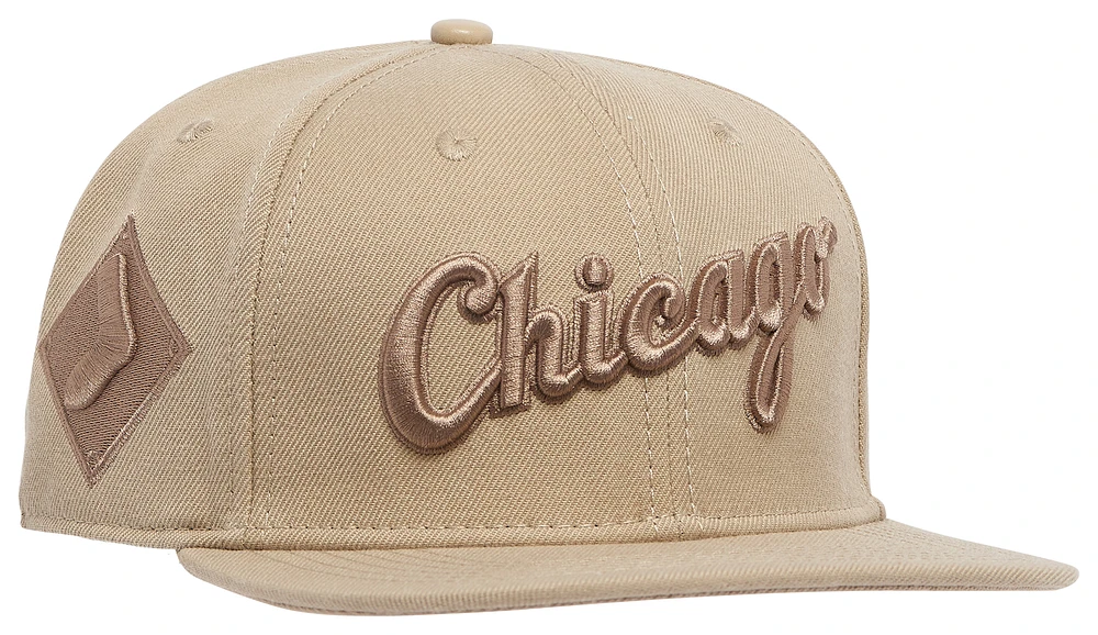 Pro Standard Mens Pro Standard White Sox Neutrals Snapback Cap - Mens Taupe/Taupe Size One Size