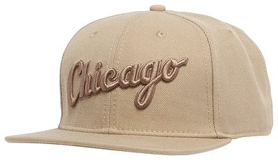 Pro Standard Mens Pro Standard White Sox Neutrals Snapback Cap - Mens Taupe/Taupe Size One Size