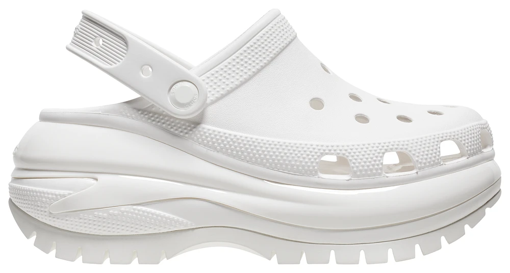 Crocs Womens Crocs Classic Mega Crush Clogs - Womens Shoes White Size 09.0