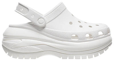 Crocs Womens Classic Mega Crush Clogs - Shoes White