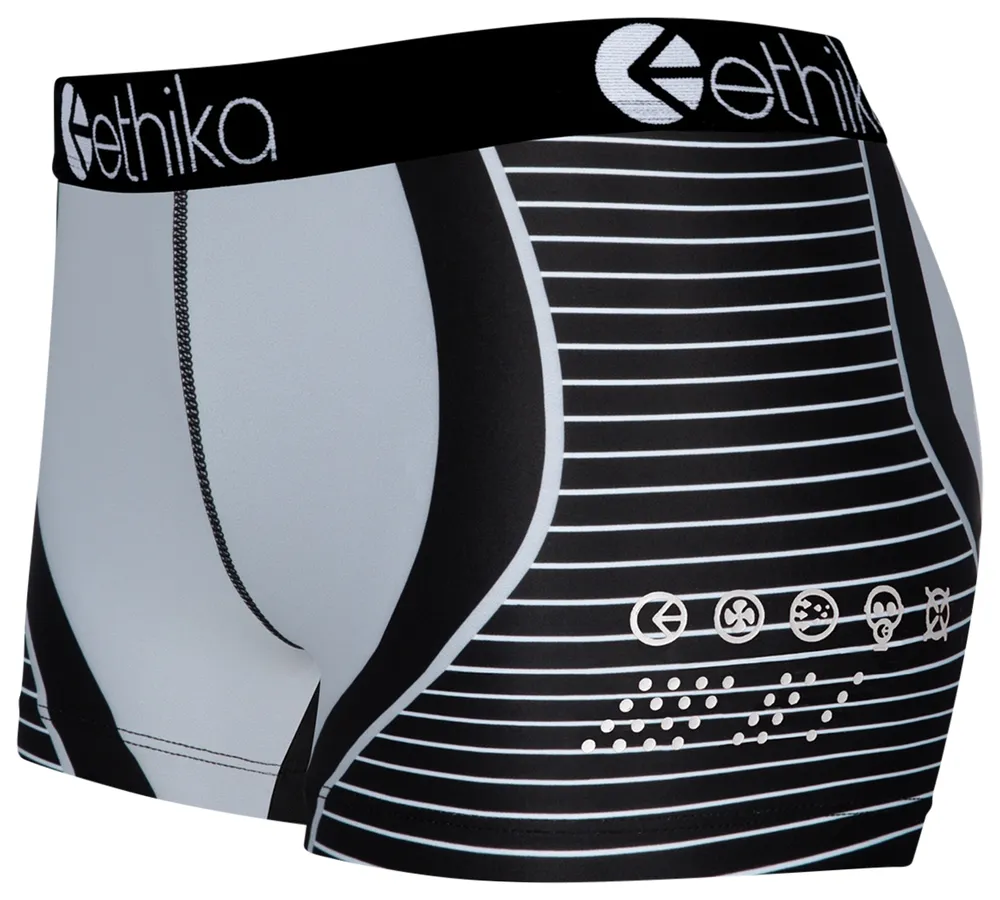 Ethika Womens Ethika Subzero lineup Staple Shorts - Womens Black/Grey Size M