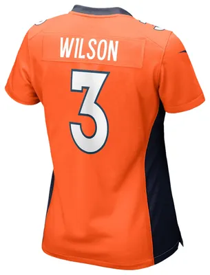 Nike Womens Russell Wilson Broncos Game Player Jersey - Orange