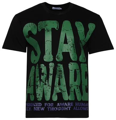 Aware Brand Mens Stay T-Shirt - Black/Green