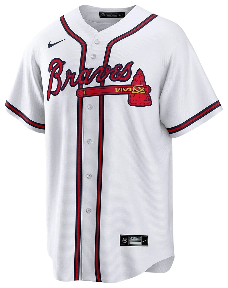 Nike Mens Ozzie Albies Nike Braves Replica Player Jersey