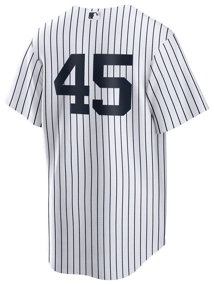 Nike Mens Nike Yankees Replica Player Jersey - Mens White/White Size XXL