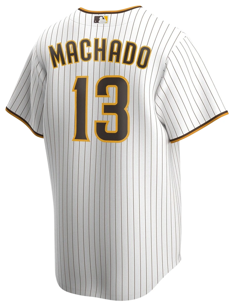 Nike Mens Manny Machado Nike Padres Alternate Replica Player Jersey - Mens White Size XXL