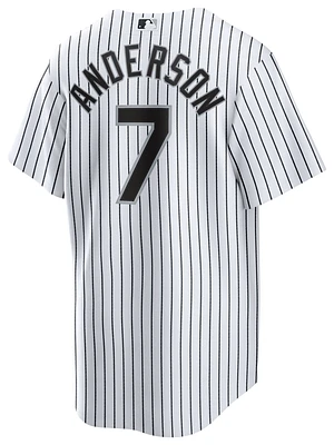 Nike Mens Tim Anderson Nike White Sox Replica Player Jersey