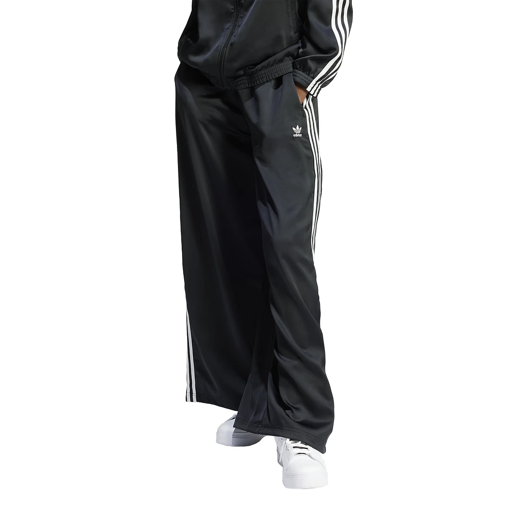 adidas Originals Satin Wide Leg Track Pants - Women's