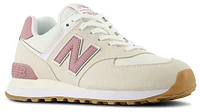 New Balance Womens New Balance 574 - Womens Shoes Tan/Pink Size 06.0