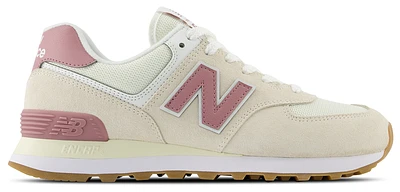 New Balance Womens New Balance 574 - Womens Shoes Tan/Pink Size 08.0