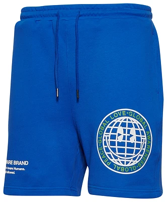 Aware Brand Mens Globe Shorts - Blue