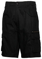 LCKR Mens Black Hawk Cargo Shorts Long Inseam