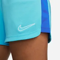 Nike Womens Nike Academy 23 Shorts - Womens Baltic Blue/Hyper Royal/White Size M