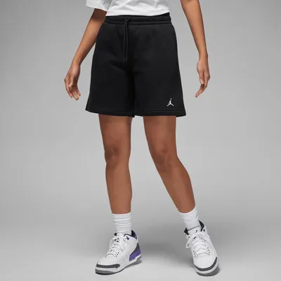 Jordan Womens Brooklyn Fleece Shorts - Black