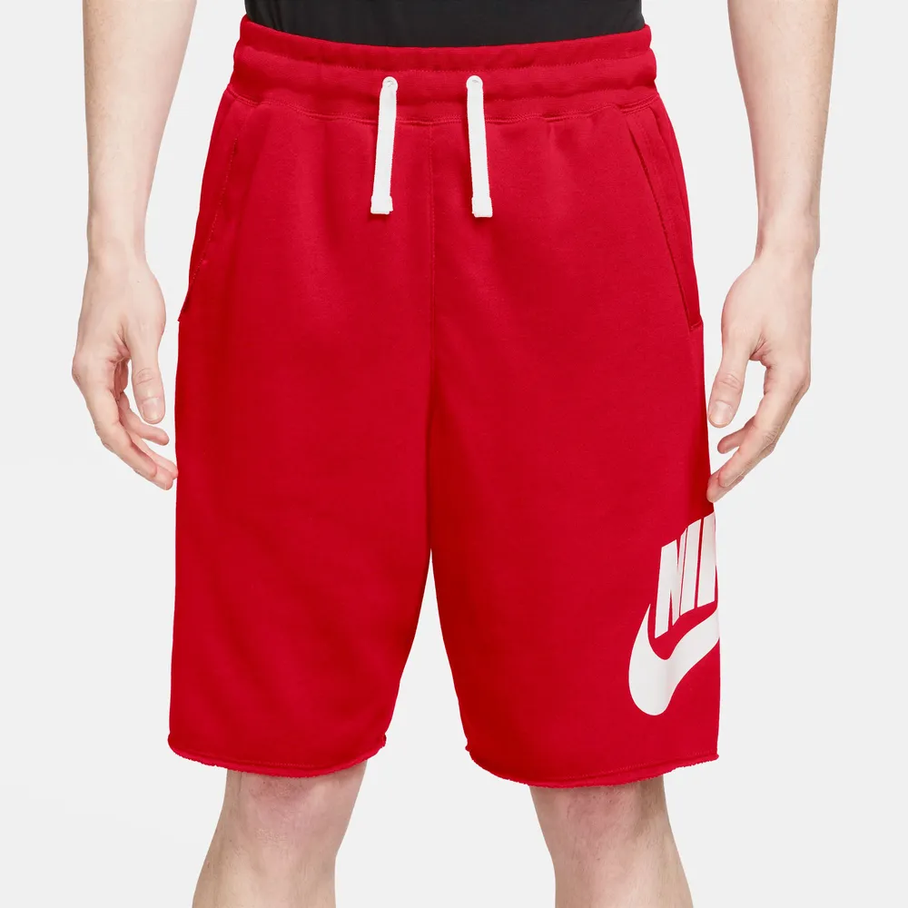 Nike Mens Club Alumni Shorts - Red/White