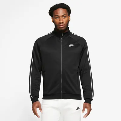 Nike Mens Club PK Full-Zip Jacket - Black/White