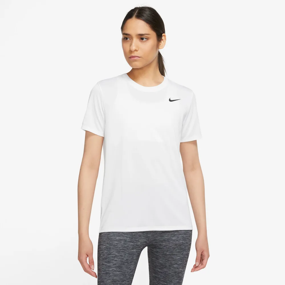 Nike Womens Dri-FIT Ragland LBR T-Shirt - Black/White