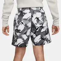 Nike Mens Club Woven Shorts - White/Grey