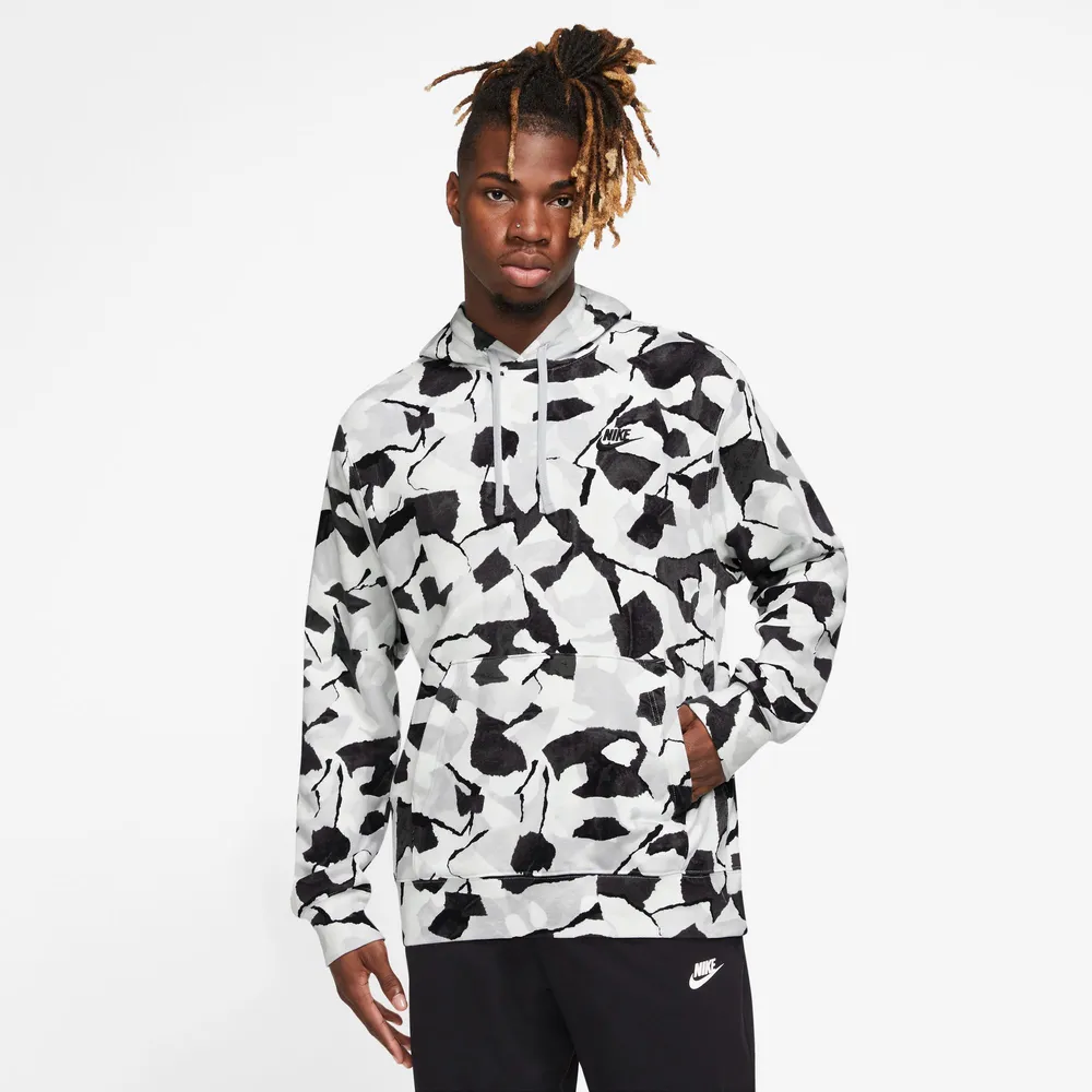 NIKE ALL OVER PRINT PULL OVER HOODIE