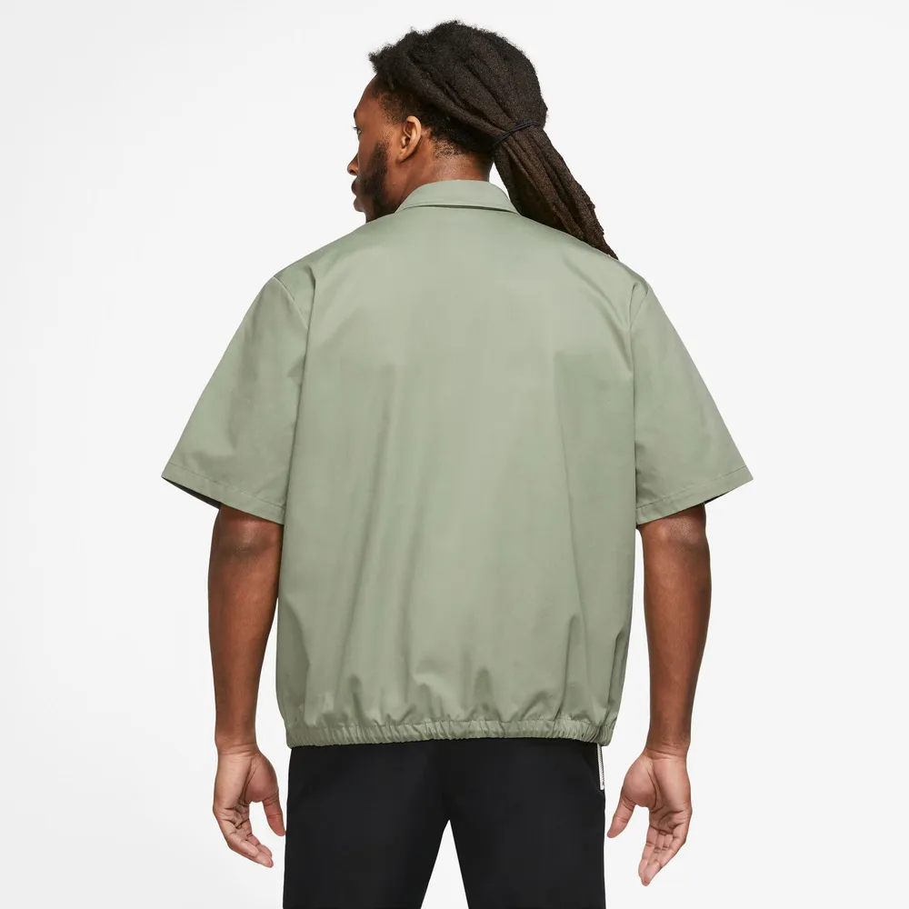 Nike Mens Club Button Down Top - Green/Green