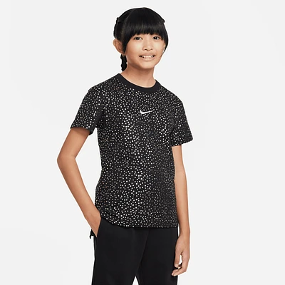 Nike Hilo Shine AOP T-Shirt - Girls' Grade School