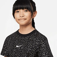 Nike Hilo Shine AOP T-Shirt - Girls' Grade School