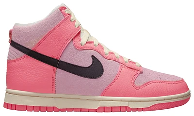 Nike Womens Nike Dunk High - Womens Shoes Medium Soft Pink/Black/Coconut Milk Size 05.5