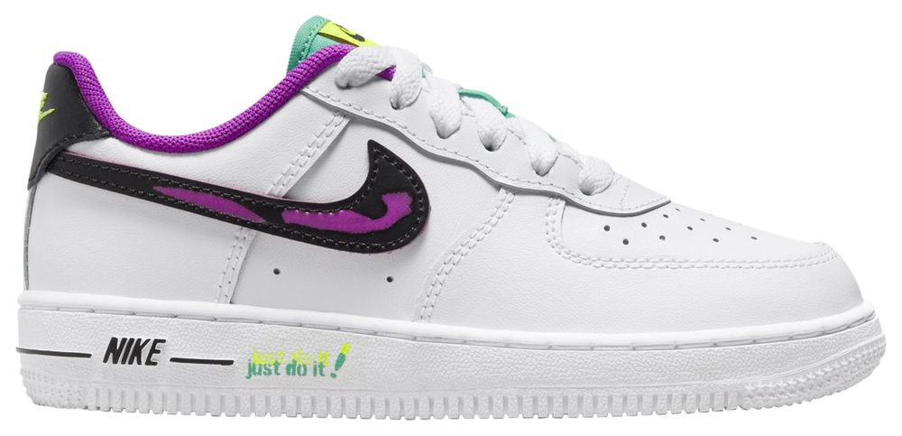 pink and white air force 1 preschool