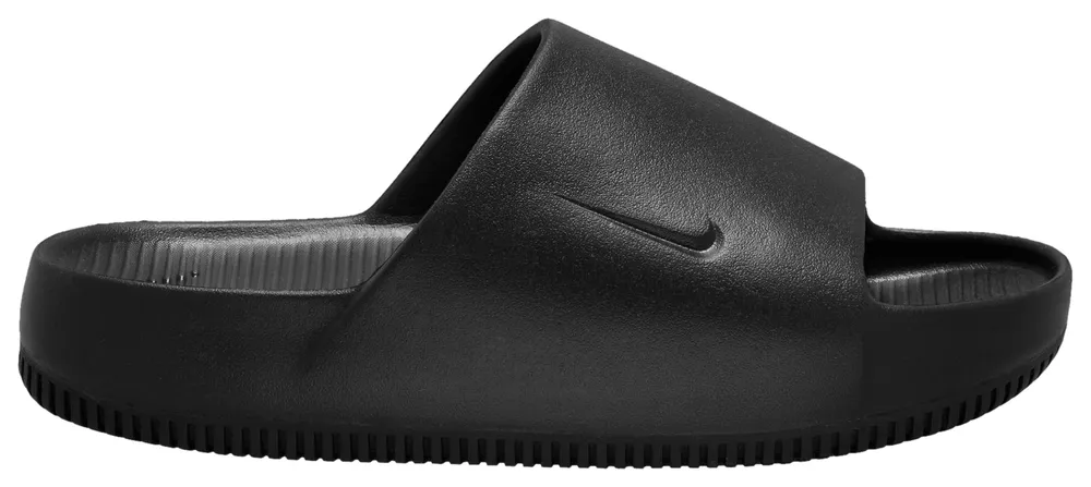 Nike Womens Calm Slides - Shoes Black/Black