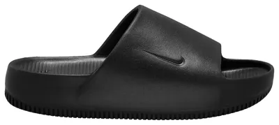 Nike Womens Calm Slides - Shoes Black/Black