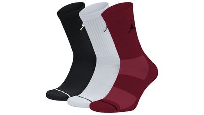 Jordan 3 Pack Everyday Max Cushion Crew Socks - Men's