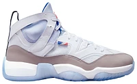 Jordan Mens Jumpman Two Trey - Shoes White/Blue/Beige