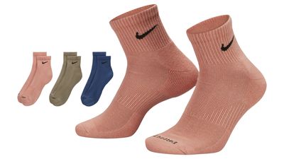 Nike 3 Pack Dri-FIT Plus Quarter Socks - Men's