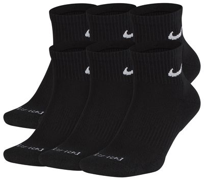 Nike 6 Pack Dri-FIT Plus Quarter Socks - Men's