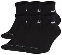 Nike 6 Pack Dri-FIT Plus Quarter Socks - Men's