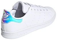 adidas Originals Boys Stan Smith - Boys' Grade School Tennis Shoes White/Iridescent