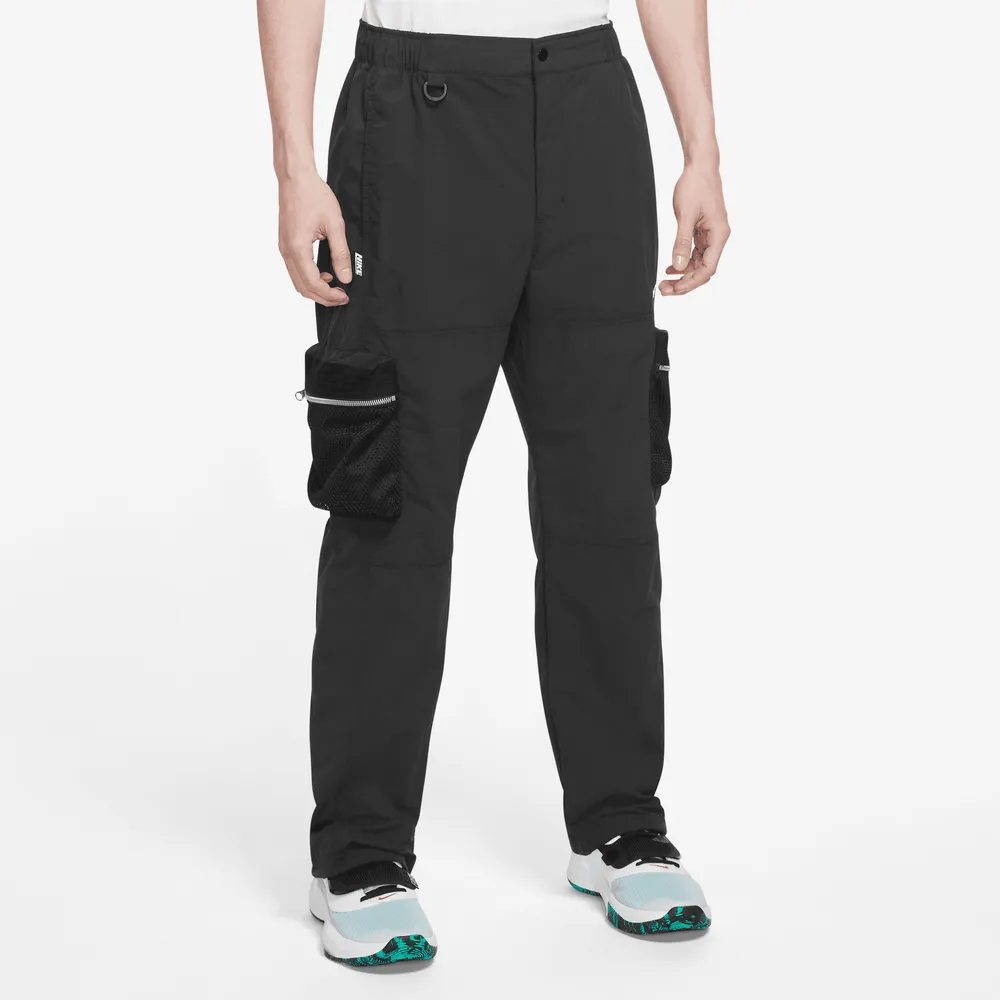 Nike Mens Nike Cargo Pants - Mens Black/White Size XL