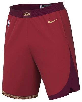Nike Mens Cavaliers Dri-FIT Swingman Shorts CE 23 - Gold Dust/Team Crimson