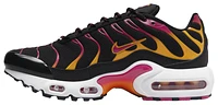 Nike Girls Nike Air Max Plus - Girls' Grade School Shoes Black/Pink/Orange Size 06.0